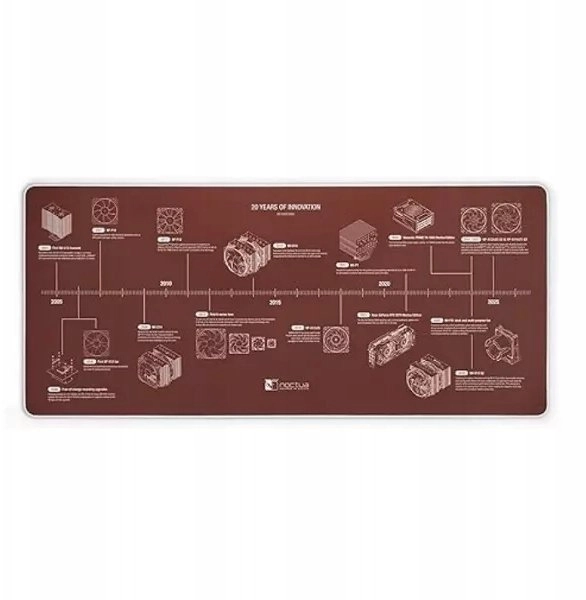 Noctua NP-DM3  gaming mouse pad brown/white