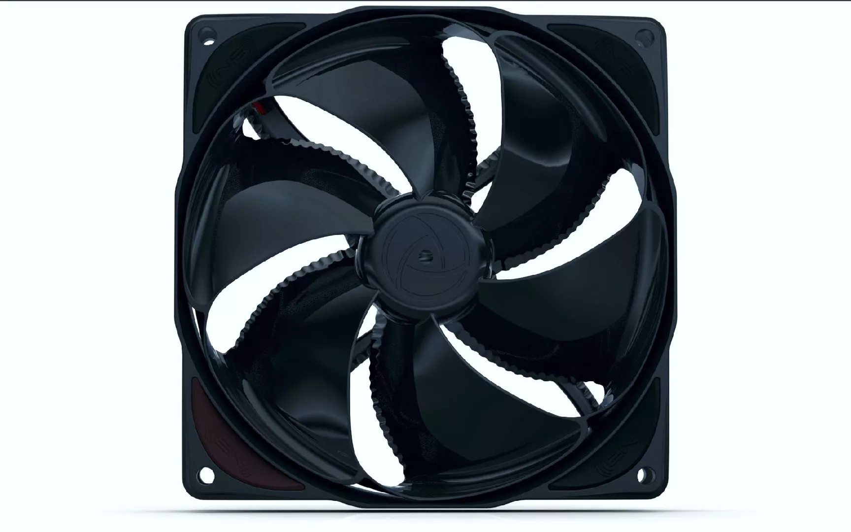 Noiseblocker B12-PS-BL Computer case Fan 12
