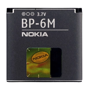 Nokia BP-6M Battery Black BP-6M 4752168001967