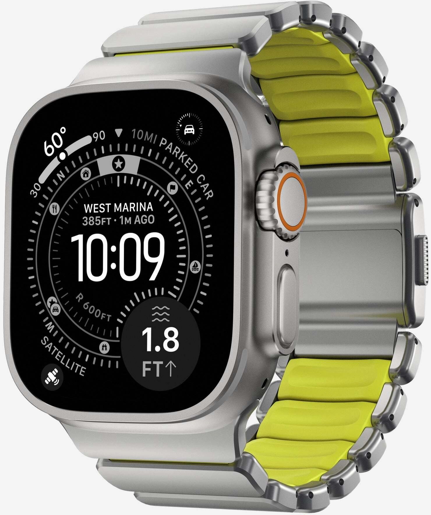 NOMAD Stratos Band - titanium bracelet