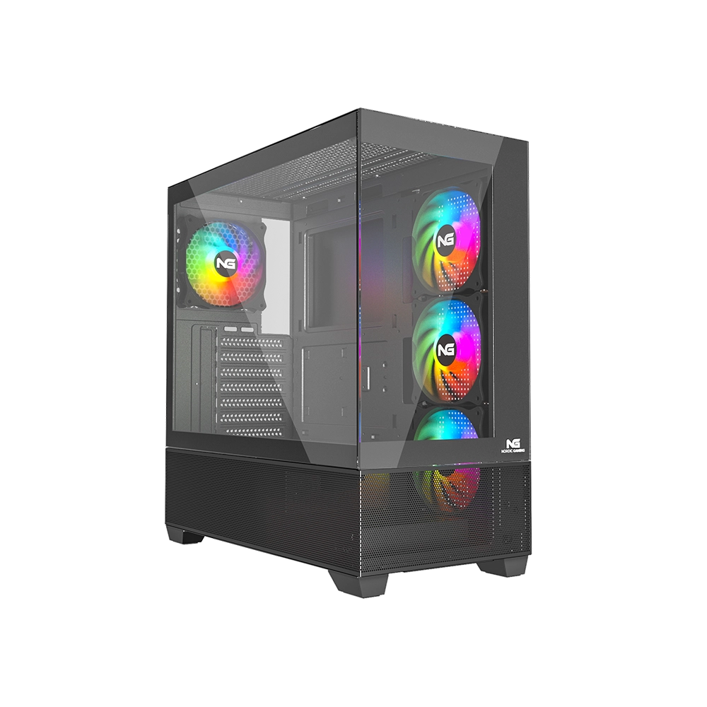 _7865021 Nordic Gaming NGC-1150 computer case Tower Black