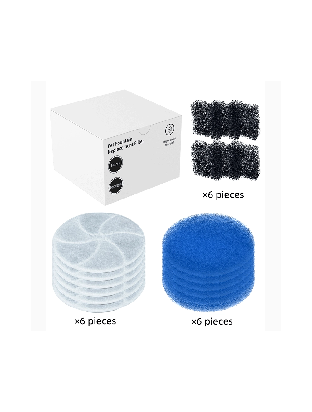 Nordic paws - Filter pads for