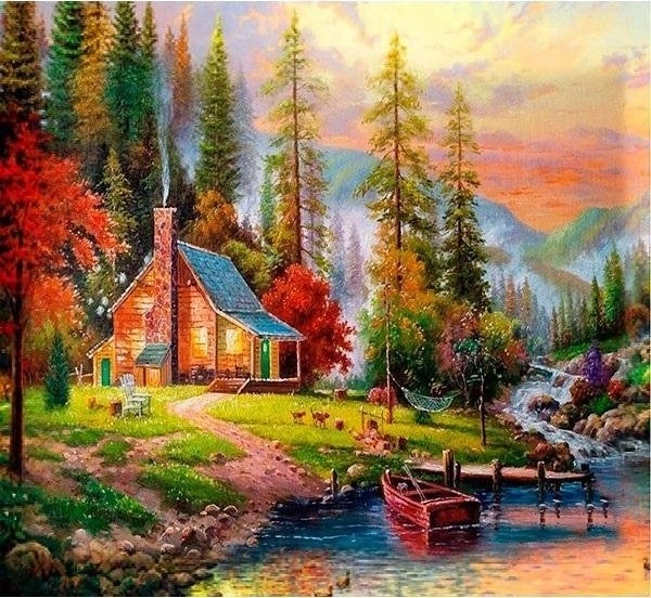 Norimpex 5D diamond mosaic - Autumn