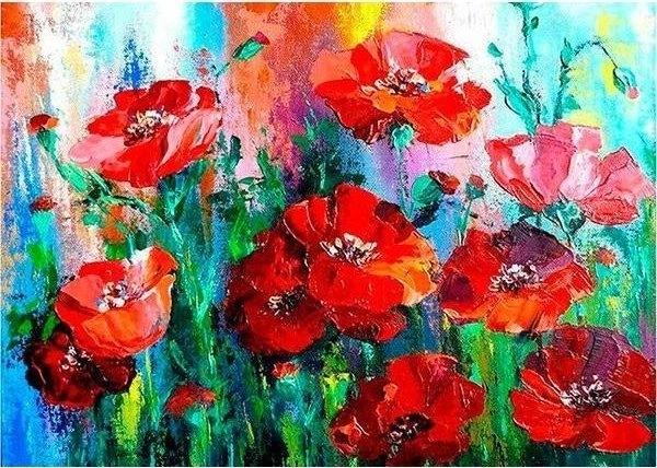 Norimpex 5D diamond mosaic - Poppies