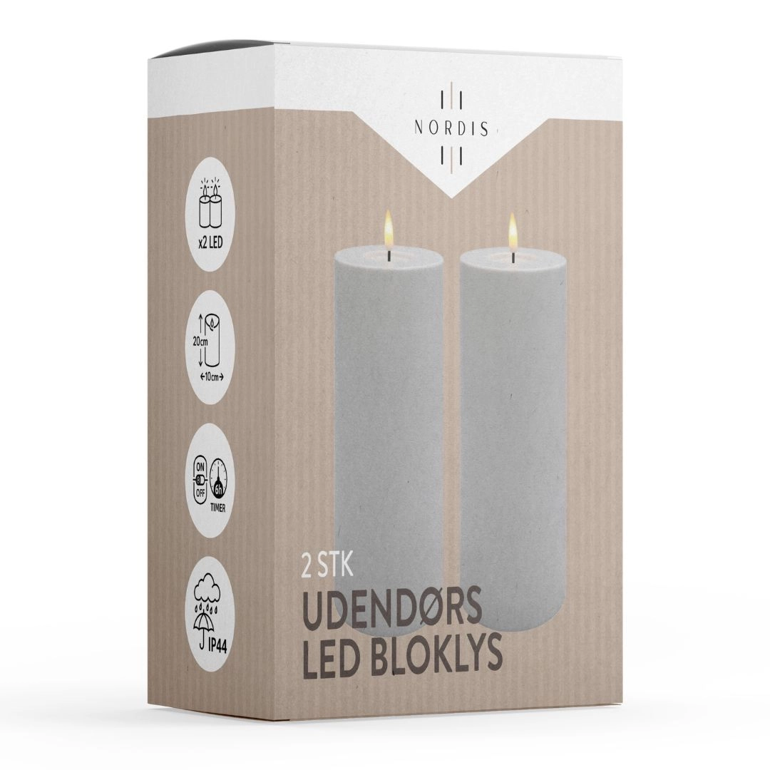 Noris - Outdoor LED Block Lights