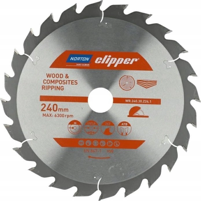 Norton NORTON CIRCULAR SAW 240mm x
