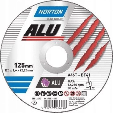 Norton Clipper tarcza Vulcan do aluminium