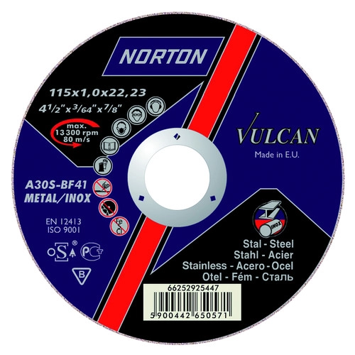 Norton Clipper Vulcan Metal Inox A