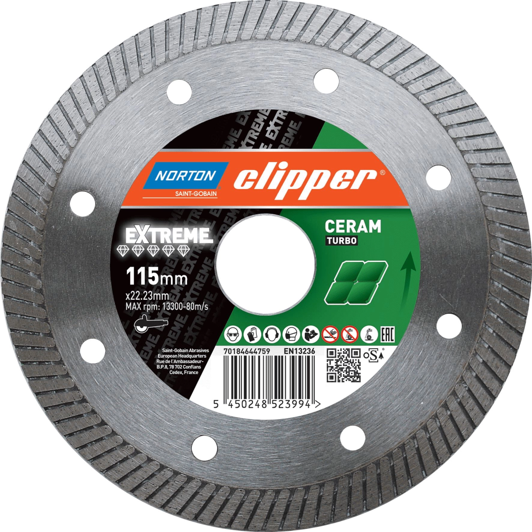 Norton Clipper CLIPPER Diamond disc EXTREME