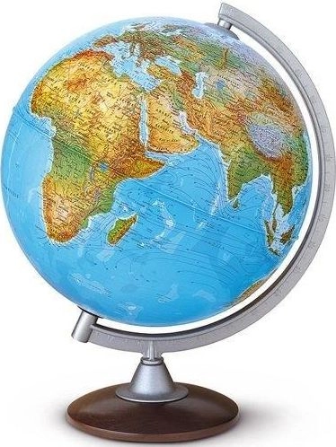 Nova Rico Atlantis illuminated globe physical/political