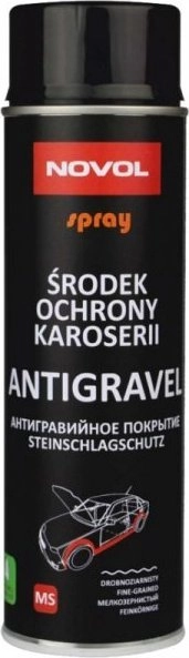 Novol BARANEK GRAVIT 600 SPRAY CZARNY