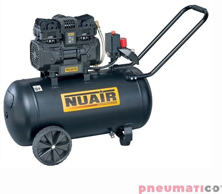 Nuair car compressor oil-free silent 50L