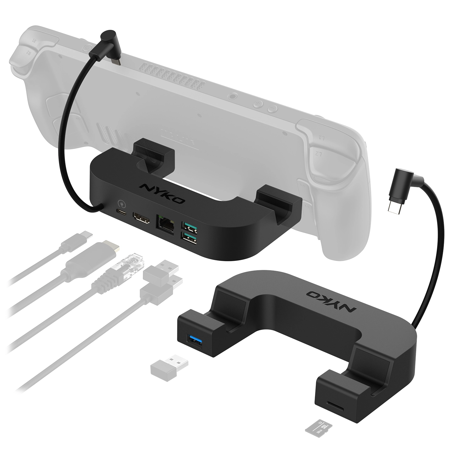 Nyko Steam Deck Power Dock 7-In-1