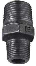 FOUNDRY Black nipple red.DN20xDN10 3/4