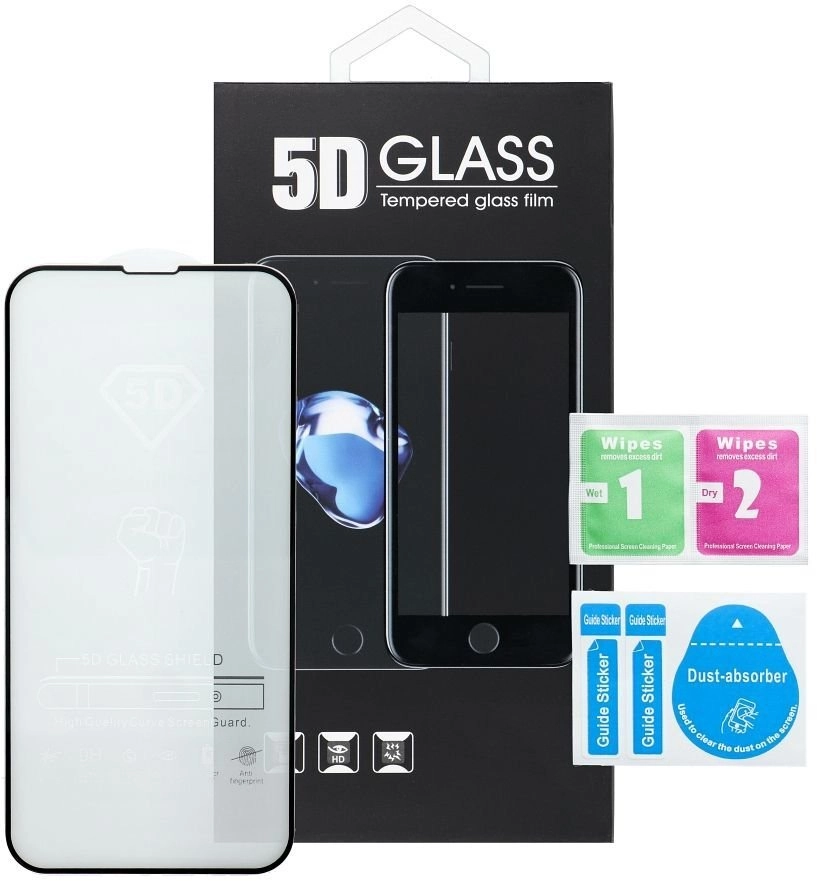 5D Full Glue Tempered Glass -