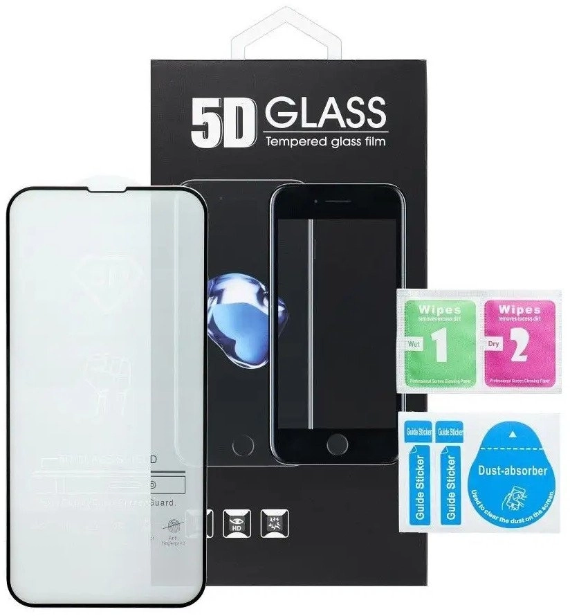 5D Full Glue Tempered Glass -