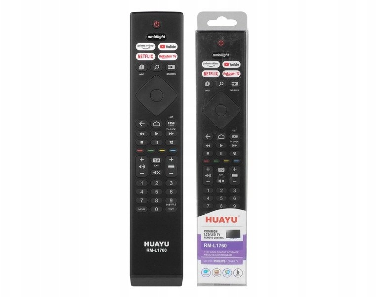 Pilot TV Philips YOUTUBE SMART NETFLIX