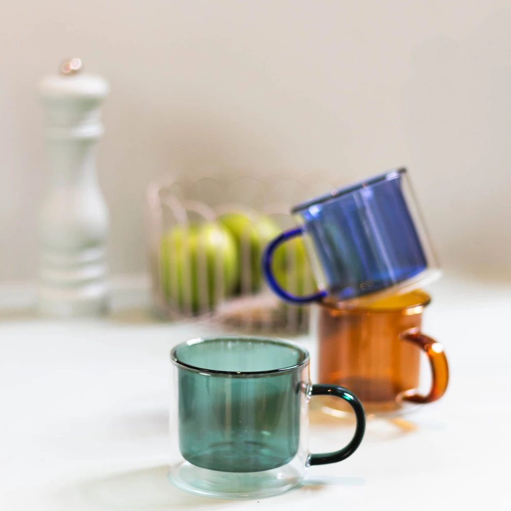 ONA Mug Liv Green borosilicate glass