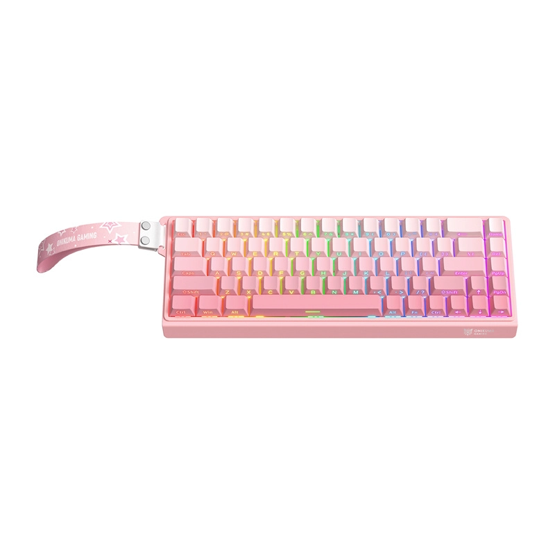 Onikuma Keyboard ONIKUMA G69 Keyboard (Pink)