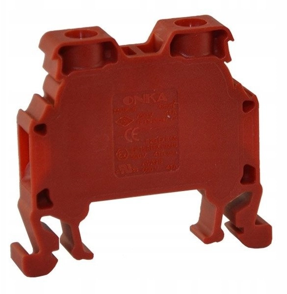 ONKA Elektrik Universal screw connector red