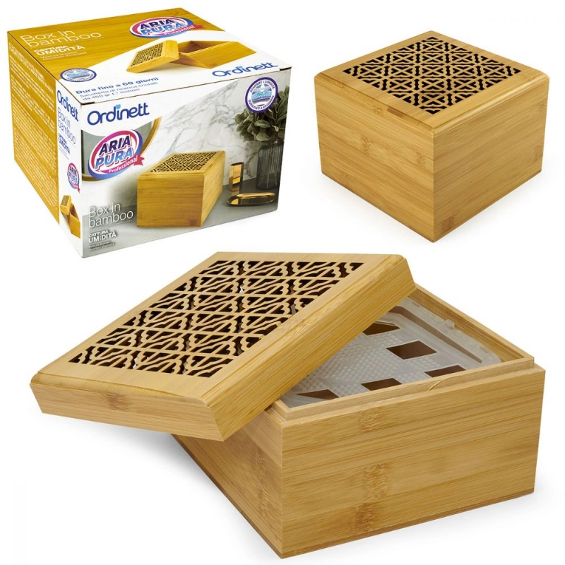 Moisture absorber Bamboo crystals refillable 450g