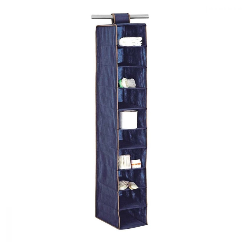 Organizators iekarināms ar 10 plauktiem 20x29x120cm