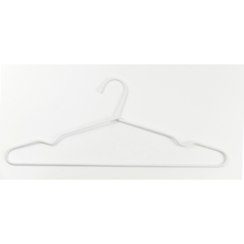 Clothes hangers 3 pcs. stainless steel/fabric