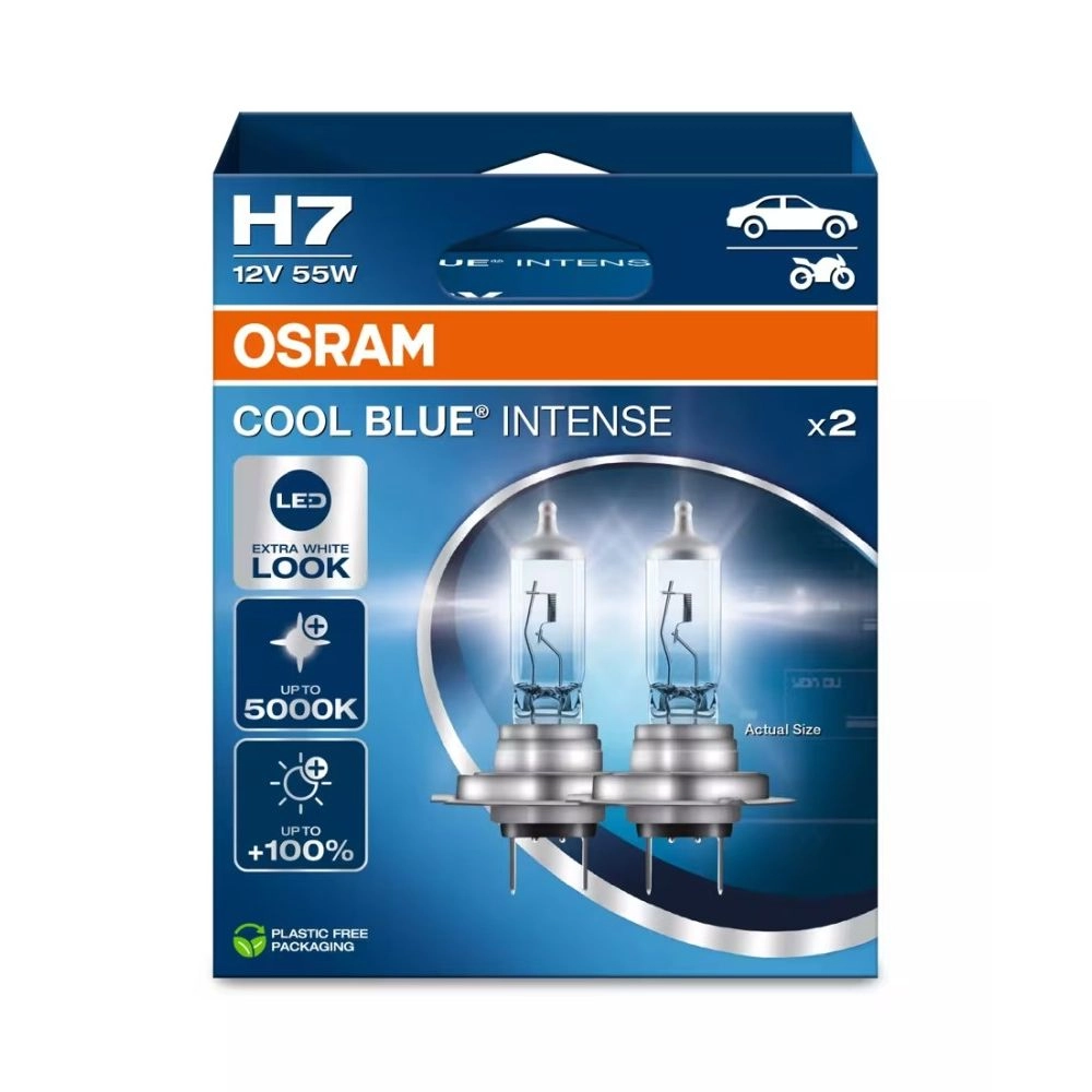 Bulb 12V55W H7 OSRAM COOL Blue
