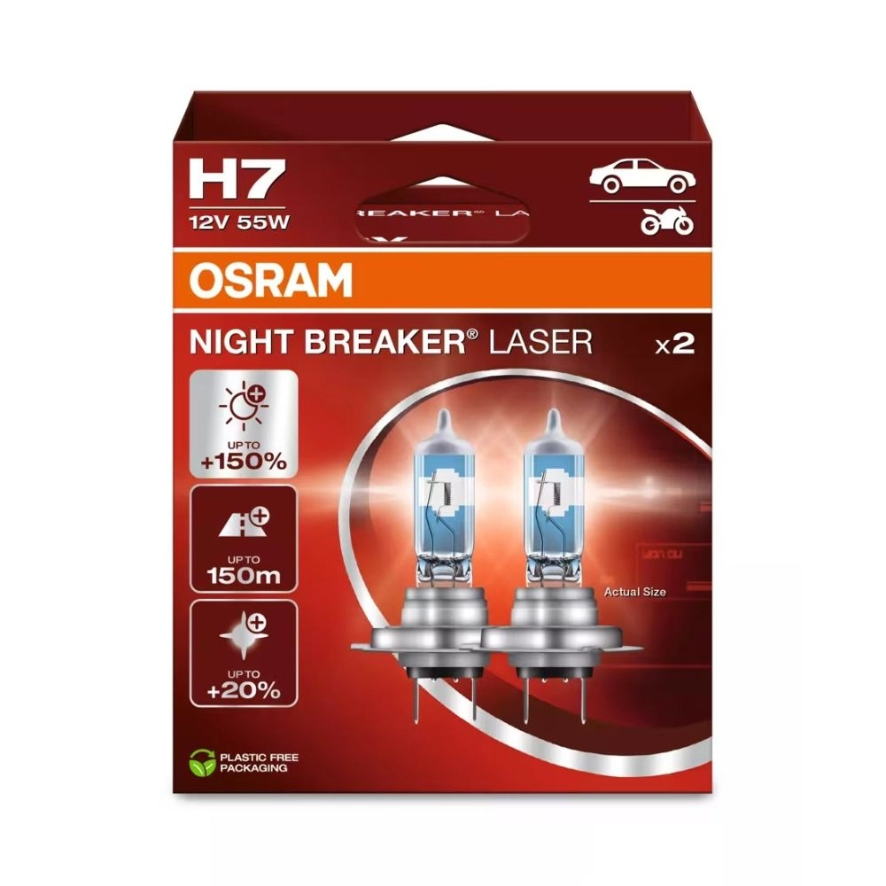 OSRAM Car bulbs NIGHT BREAKER LASER