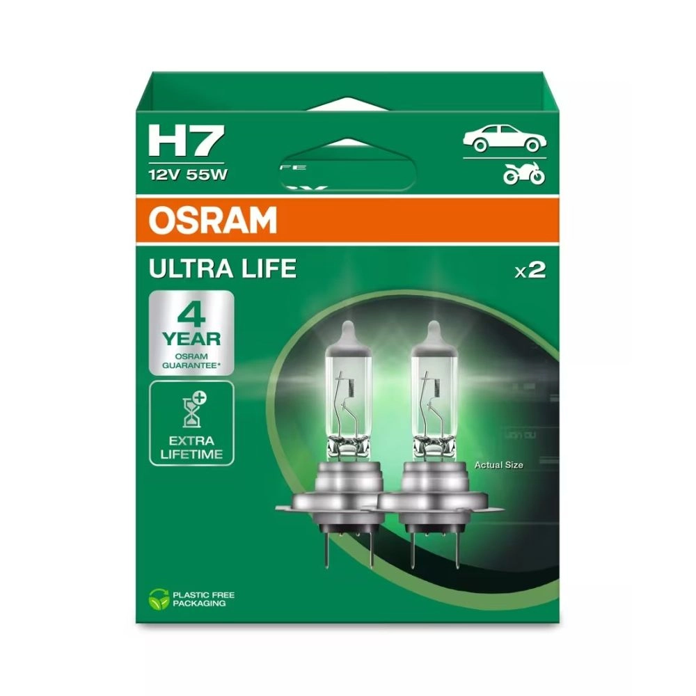 OSRAM ULTRA LIFE H7 12 V