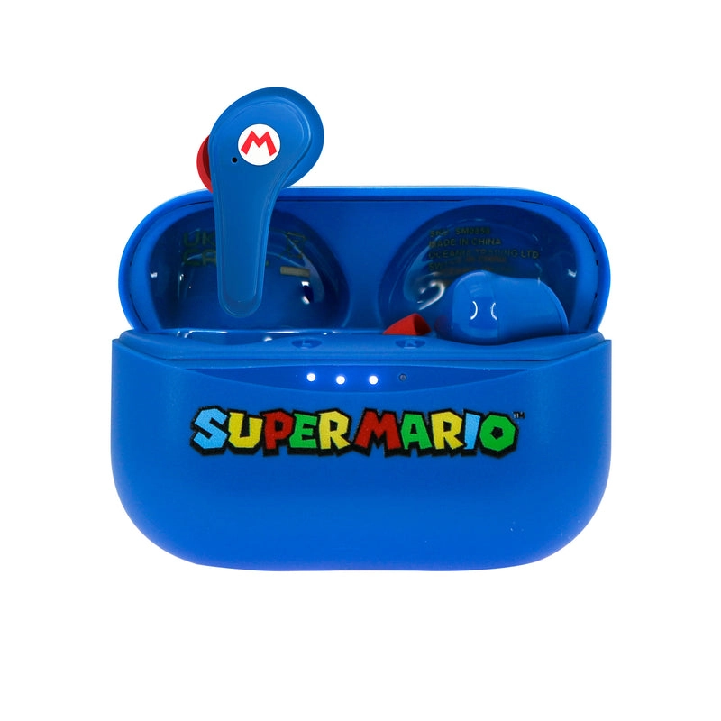 OTL Technologies Super Mario austiņas bezvadu austiņas/mūzikas Bluetooth Blue