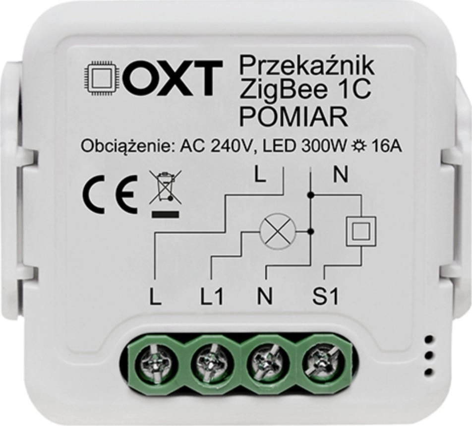 OXT module relay 1 rev. measurement