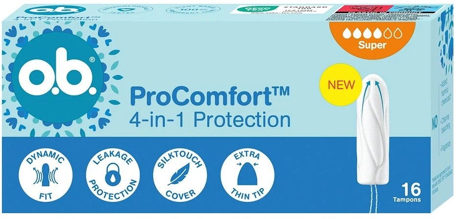 O.B._ProComfort tampony Super 16szt