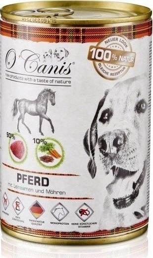 O````CANIS Horse meat with vegetables and