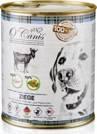 O````CANIS canned dog food- wet food-goat