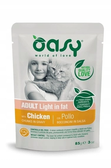 Oasy Oasy Chunks in gravy Adult