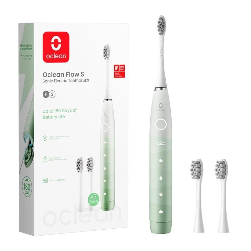 Oclean Electric Toothbrush Flow S Green