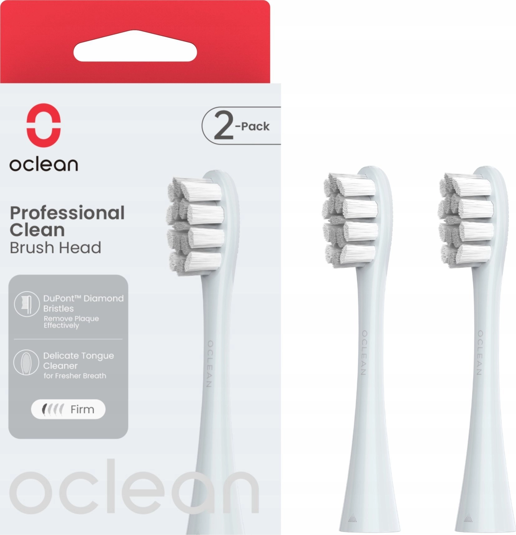 Oclean Professional clean -2 pack Silver