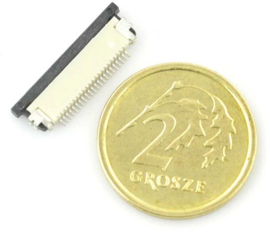 Oem Jungtis ZIF FFC/FPC horizontali 40