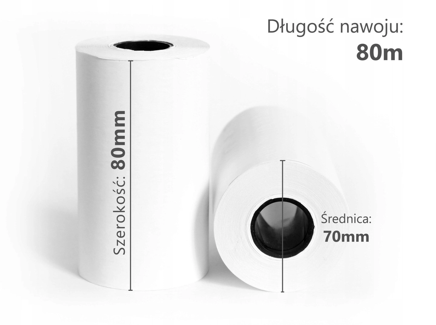 OFFICE PRODUCTS thermal rolls  80mm x