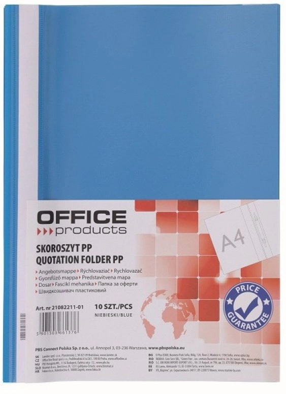 OfficeProducts Skoroszyt OFFICE PRODUCTS  120/180 mic