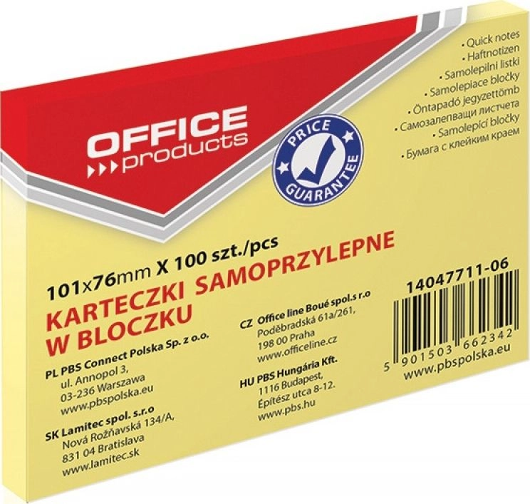 Office Products Self-adhesive pad OFFICE PRODUCTS