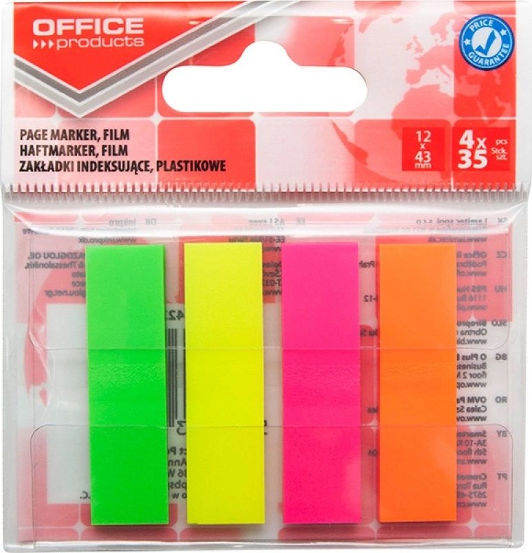 Office Products Zakładki indeksujące OFFICE PRODUCTS