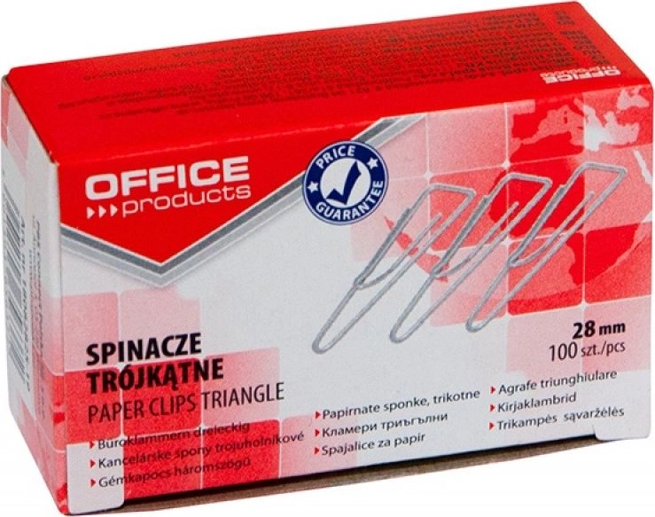 Office Products Spinacze trójkątne OFFICE PRODUCTS