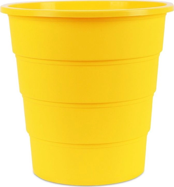 Kosz na śmieci Office Products żółty