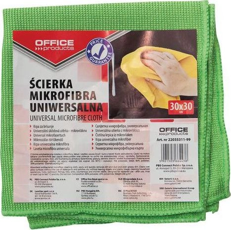 Office Products Universal microfiber cloth 30x30cm