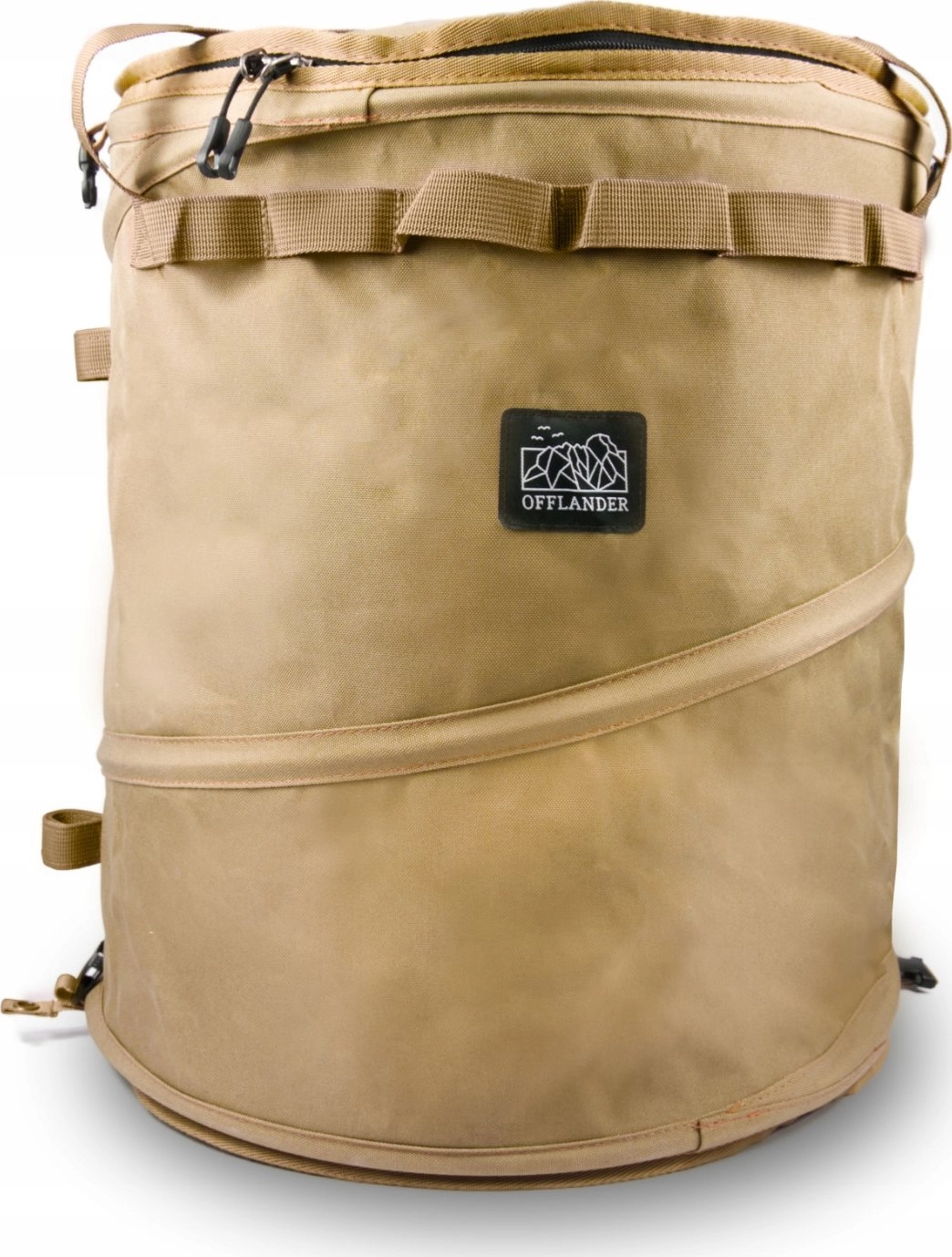 Offlander OFFLANDER CYLINDRICAL CAMPING BASKET KHAKI