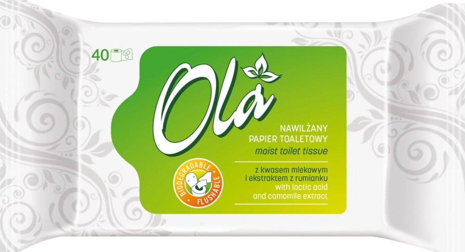 OLA Moisturized toilet paper with chamomile