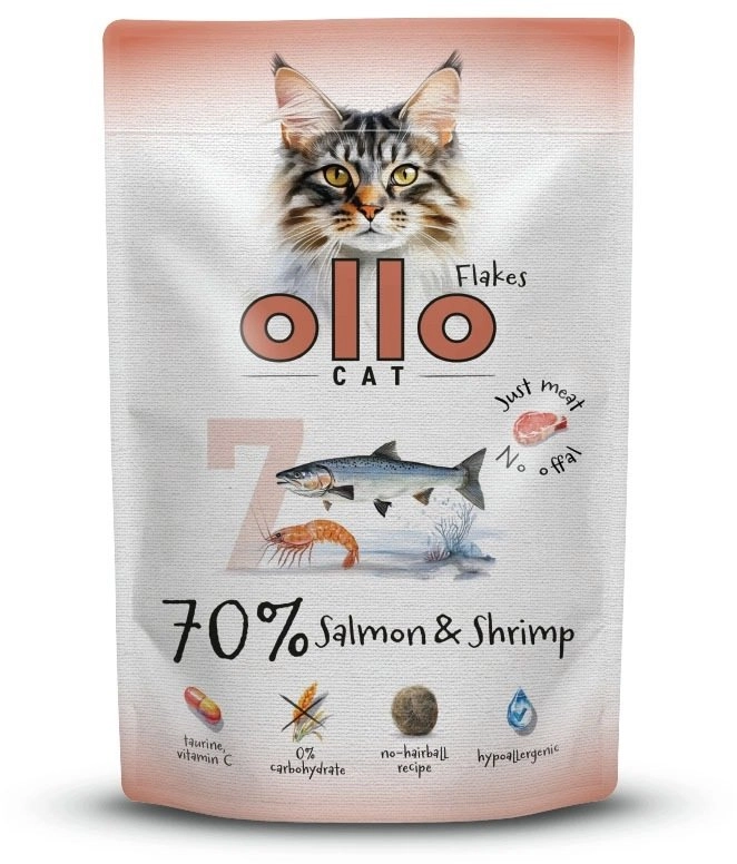 Ollo sachet no. 7 cat Salmon