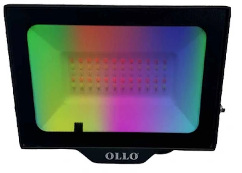 OLLO LED RGB Prožektors 50W Multi